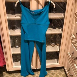 Authentic Herve Ledger blue set - top and pants